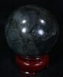 Flashy Labradorite Sphere - Great Color Play #32047-1